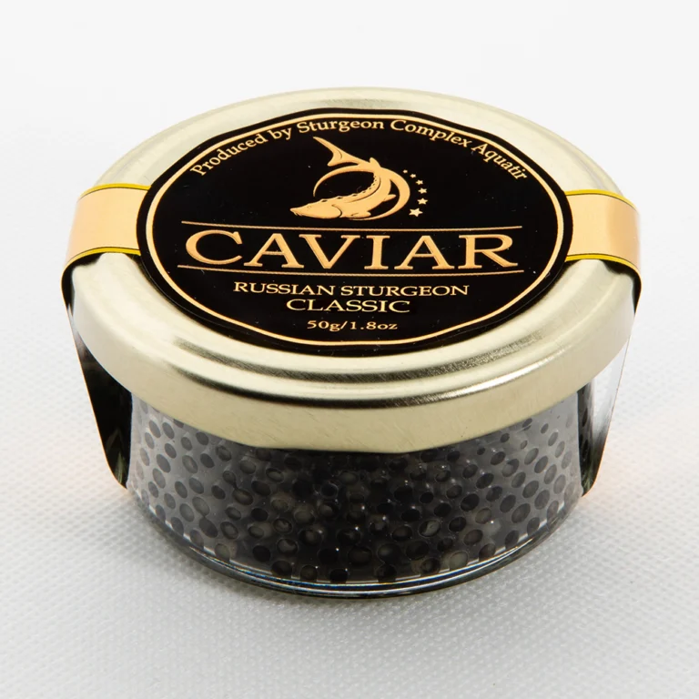 Classic caviar of Russian Sturgeon