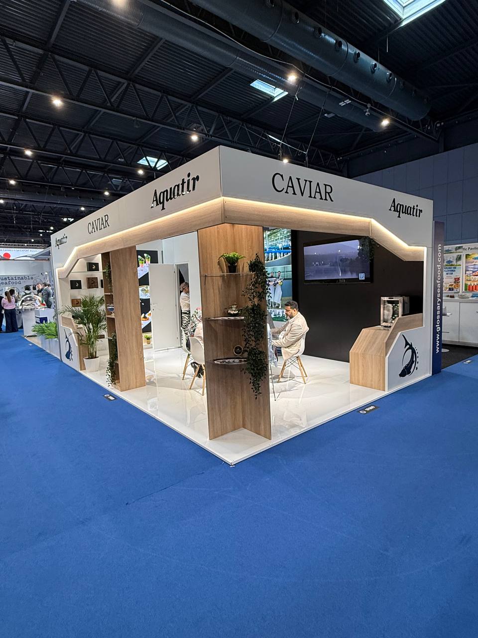 SeaFood Expo Global 2025 – luxury caviar at international seafood fair