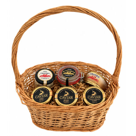 Caviar gift basket – luxury caviar hamper UK