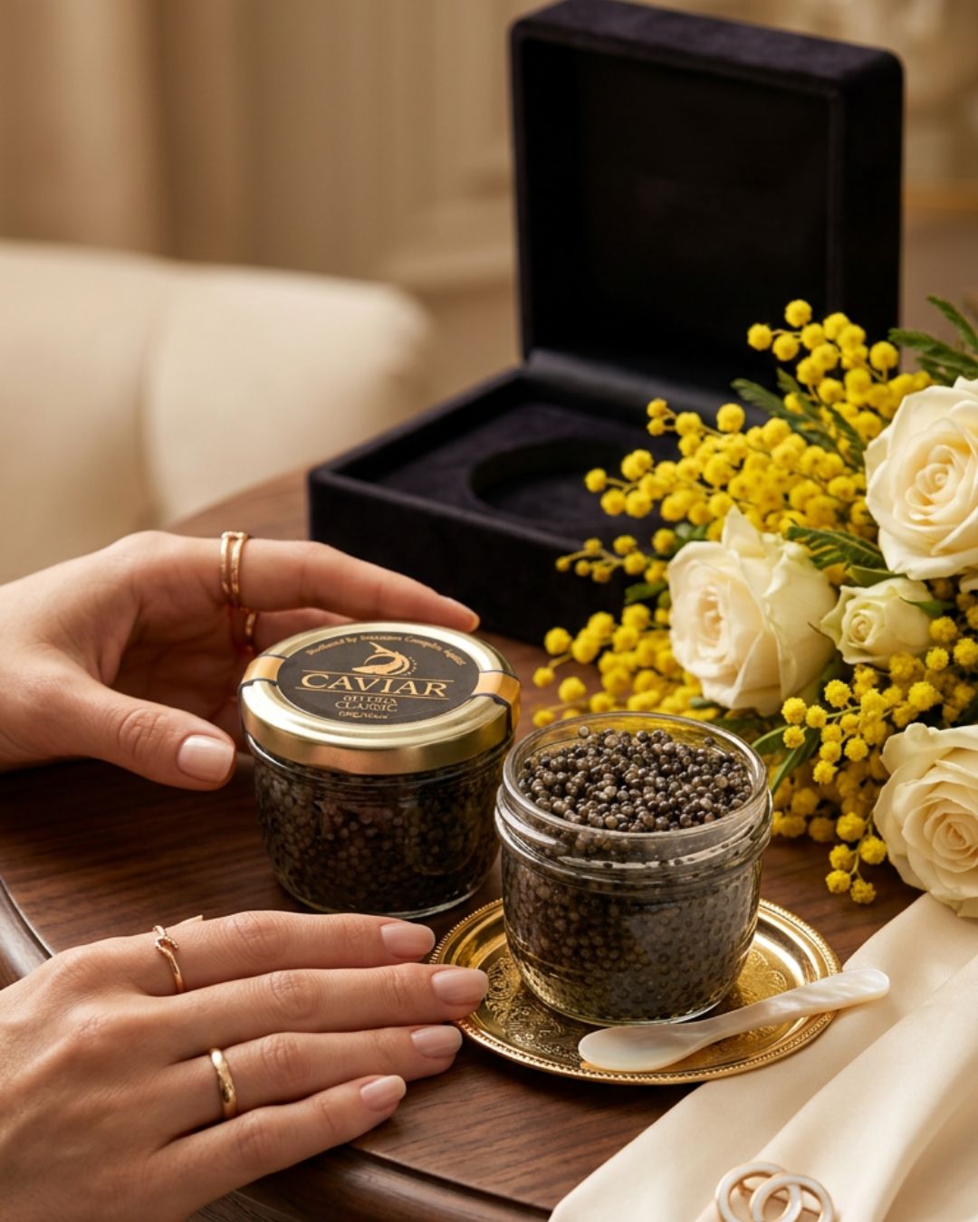 8 March 2026 International Women's Day – caviar gift
