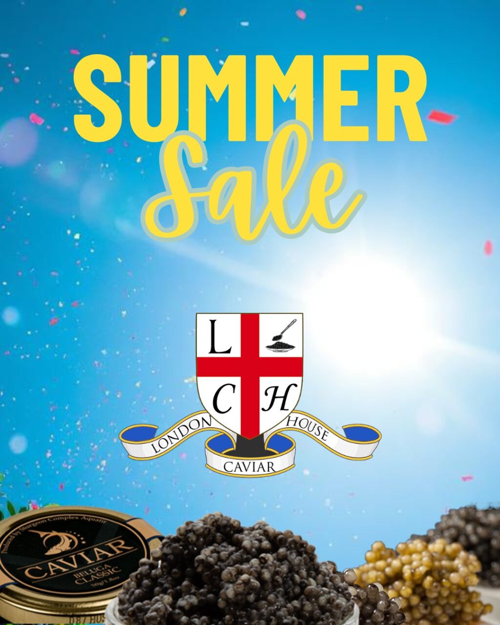 Summer sale 2025 – discounted luxury caviar UK