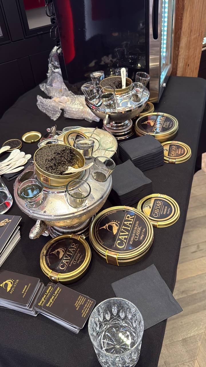 Timeless taste meets timeless design – premium caviar aesthetics